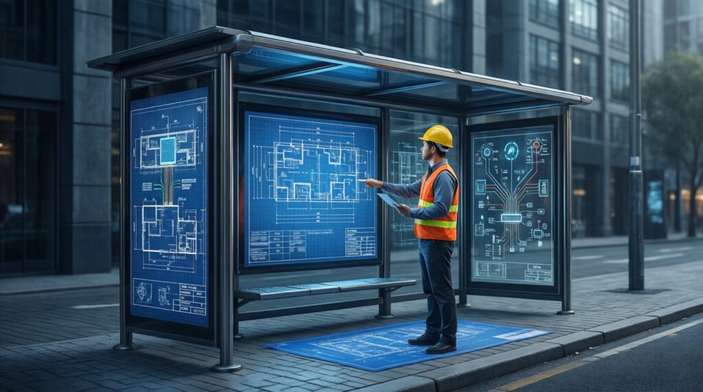 Умные остановки и электронные табло: где внедряют и как улучшат информирование пассажиров - иллюстрация