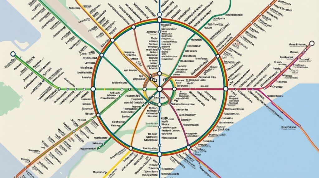 Большая кольцевая линия сегодня: как изменила маршруты и время в пути - иллюстрация