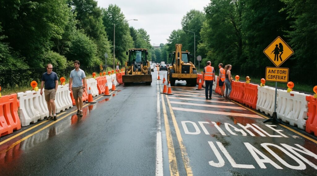 Ремонт и перекрытия: как крупные дорожные работы изменят движение на неделе - иллюстрация