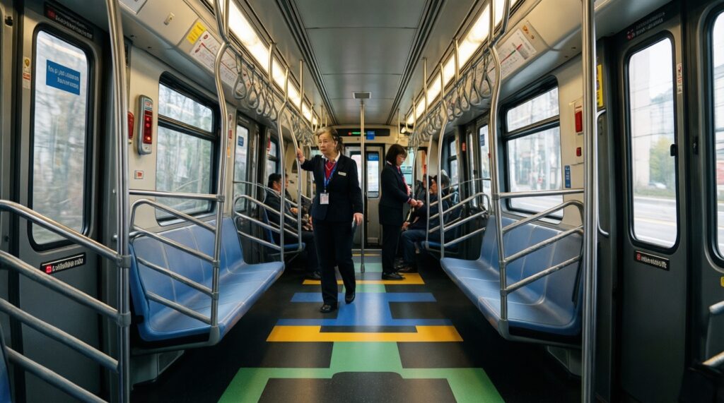 Инклюзивный транспорт: низкопольный подвижной состав и доступность станций - иллюстрация