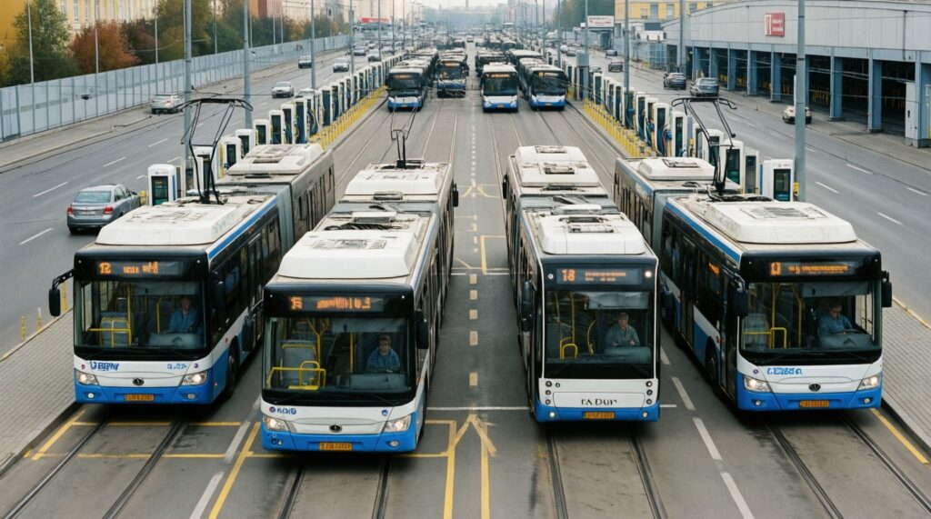 Электробусы в Москве: новые поставки, маршруты и депо - иллюстрация