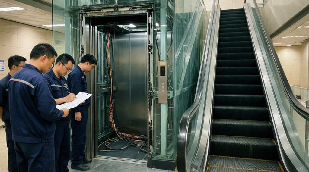 Состояние лифтов, эскалаторов и траволаторов: где ведутся работы и на сколько закрывают - иллюстрация