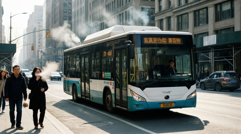 Экология и транспорт Москвы: как электробусы и новые маршруты влияют на качество воздуха - иллюстрация