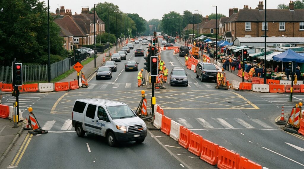 Ограничения и перекрытия из‑за работ: как строят/ремонтируют и как объехать - иллюстрация