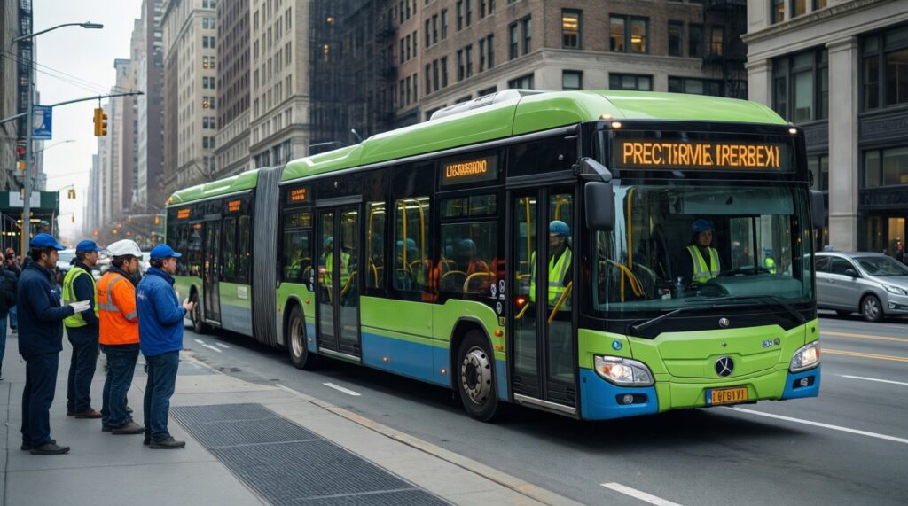 Электробусы в Москве: новые маршруты, зарядные станции и планы по замене дизельных автобусов - иллюстрация