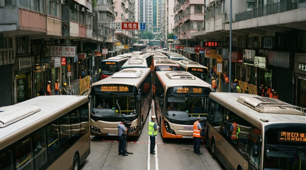 Выделенные полосы для общественного транспорта: новые участки и эффект на скорость движения - иллюстрация