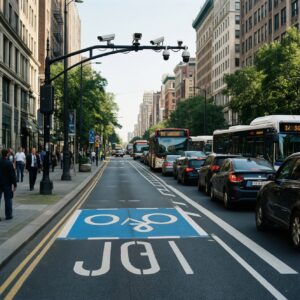 Выделенные полосы для общественного транспорта: новые участки и эффект на скорость движения