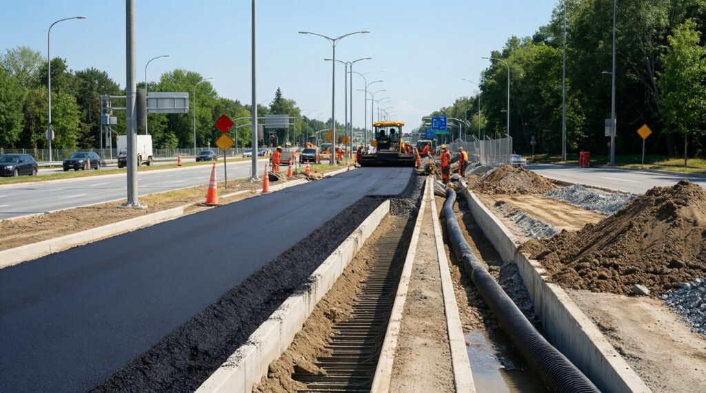 Развязки, эстакады и новые участки дорог: какие проекты завершили и что строят сейчас - иллюстрация