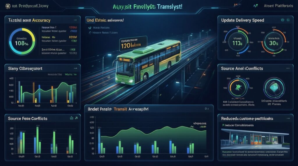 Цифровые сервисы для пассажиров: обновления приложений, навигации и онлайн-табло - иллюстрация