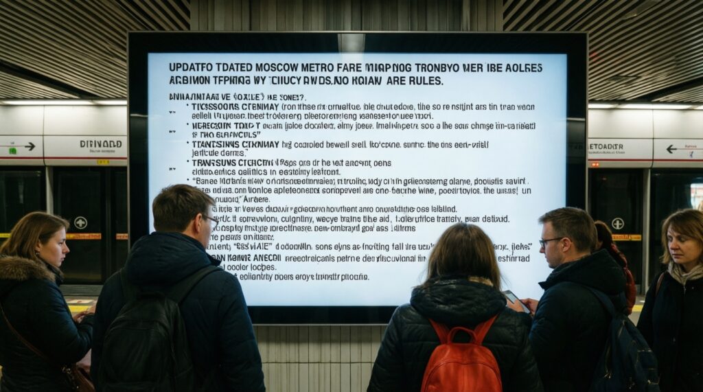 Тарифы, проездные и 