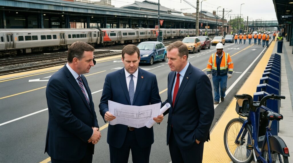 Планы по развитию велоинфраструктуры: новые велополосы и велопарковки у станций - иллюстрация