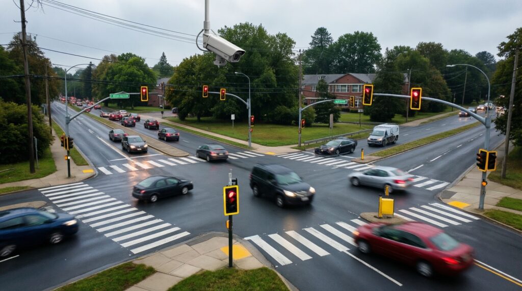 Безопасность на транспорте: новые камеры, разметка, меры на переходах и остановках - иллюстрация