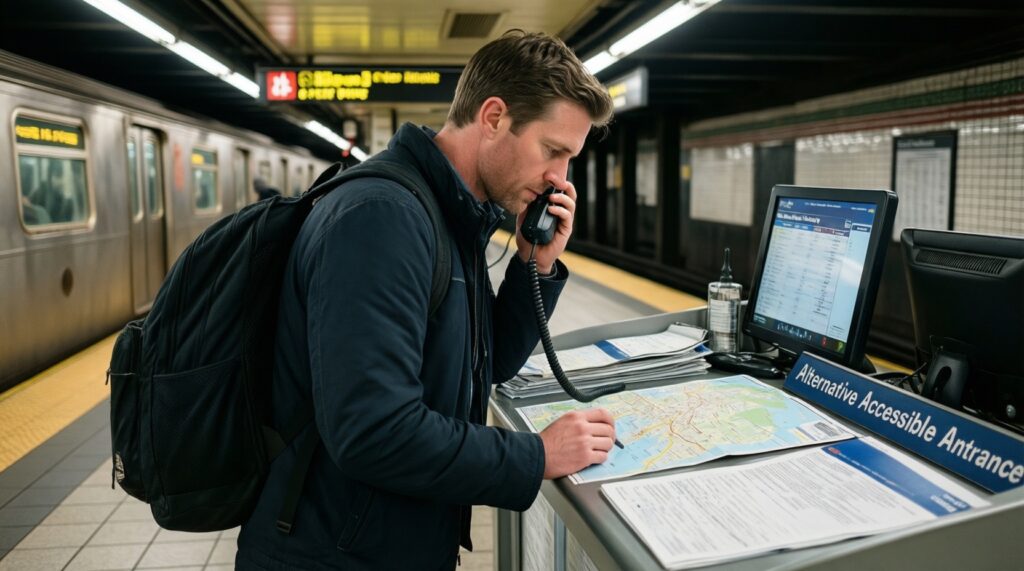 Доступная среда: какие станции и переходы стали удобнее для маломобильных пассажиров - иллюстрация