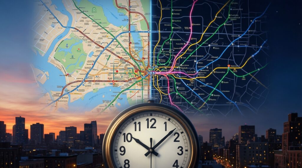 Ночные маршруты и режим работы: что меняется по выходным, праздникам и в сезон - иллюстрация