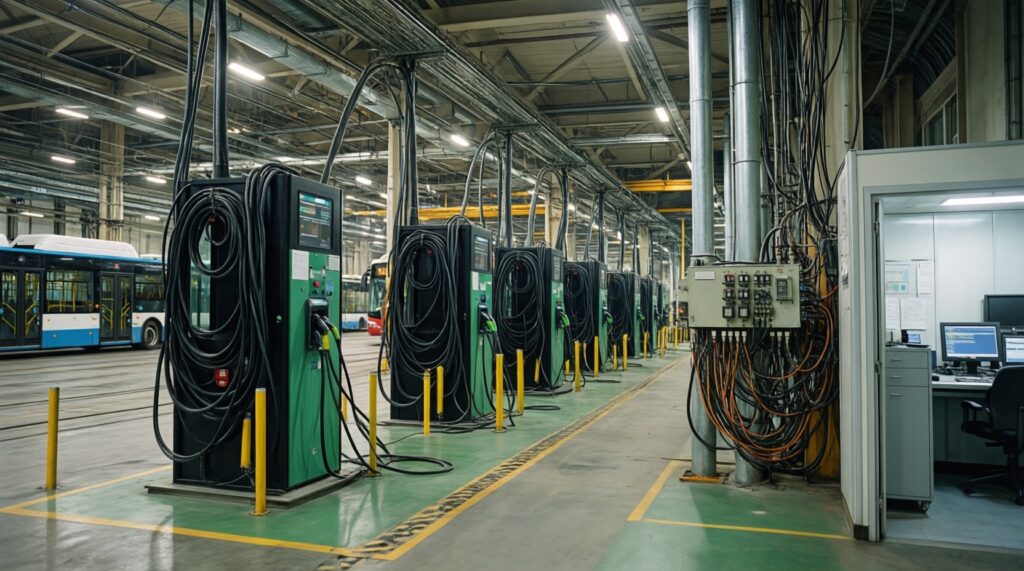 Электробусы в Москве: новые маршруты, зарядные станции и итоги внедрения - иллюстрация