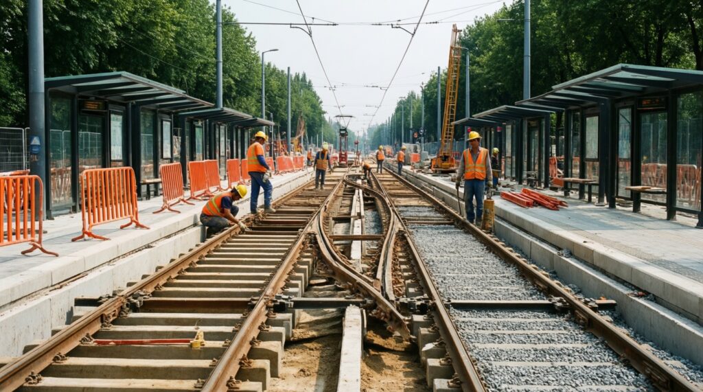 Обновление трамвайной сети: где ремонтируют пути и какие маршруты возвращаются - иллюстрация