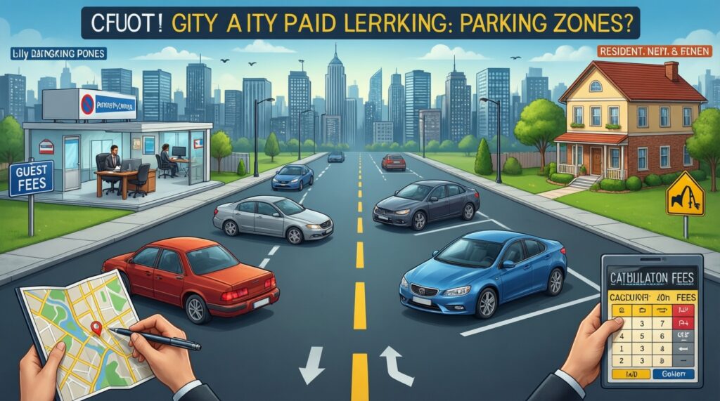Парковочные изменения: новые тарифы, зоны и правила для жителей - иллюстрация