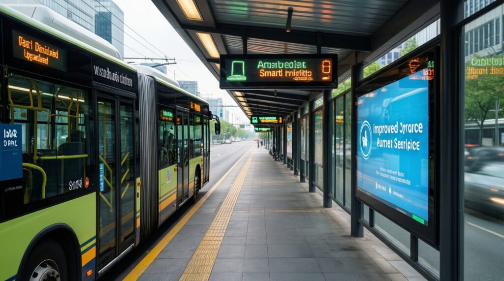 Изменения в работе наземного транспорта: новые магистральные маршруты и оптимизация сети - иллюстрация