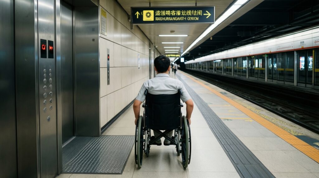 Доступность для маломобильных пассажиров: новые лифты, пандусы и навигация - иллюстрация