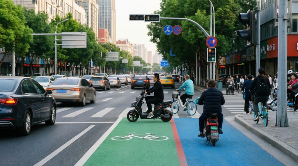 Велотранспорт и самокаты: новости велополос, парковок и сезонных ограничений - иллюстрация