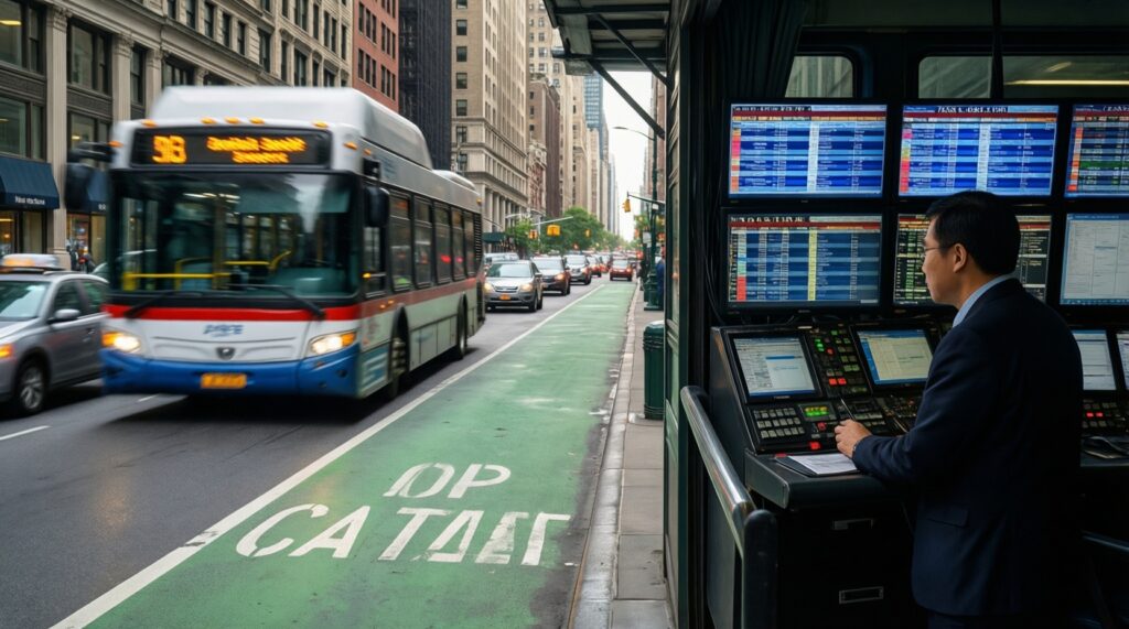 Выделенные полосы: где появились новые и как они повлияли на скорость общественного транспорта - иллюстрация