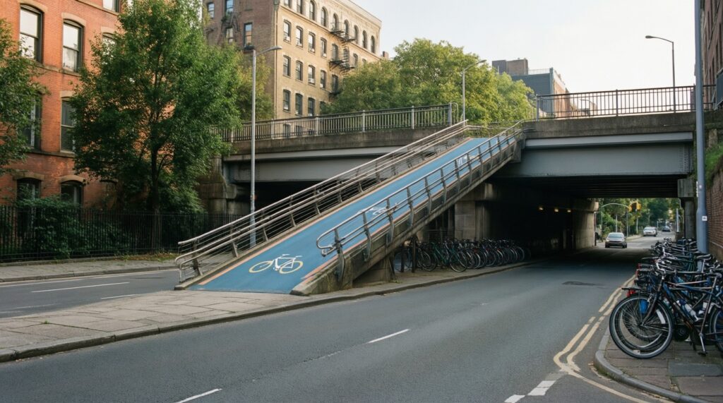 Развитие велоинфраструктуры: новые велополосы и велопарковки у станций метро и МЦД - иллюстрация