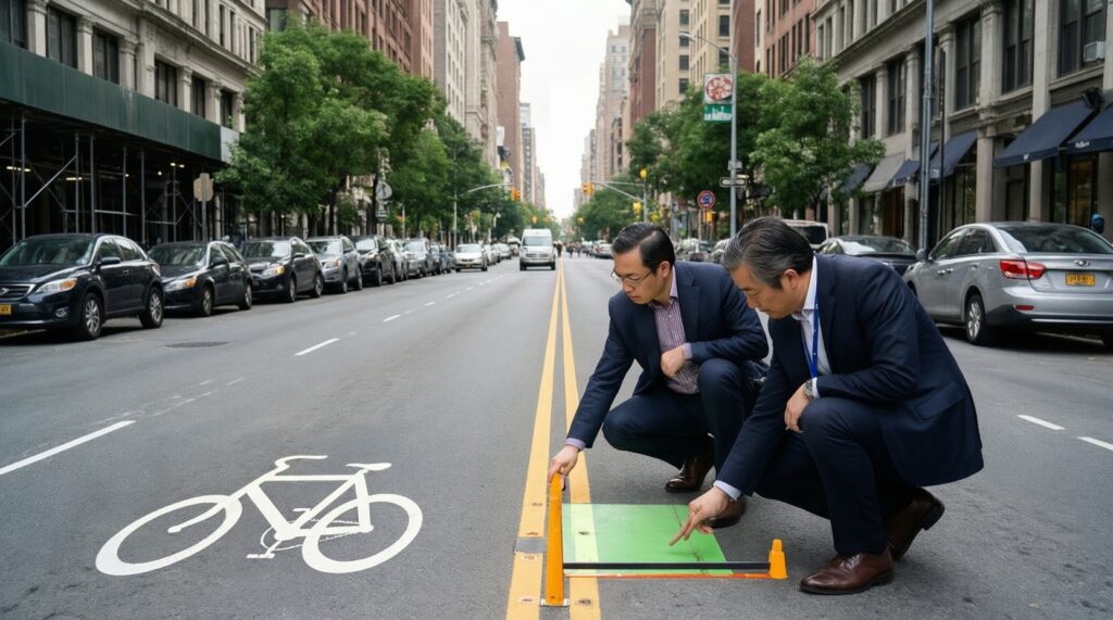 Развитие велоинфраструктуры: новые велополосы и велопарковки у станций метро и МЦД - иллюстрация