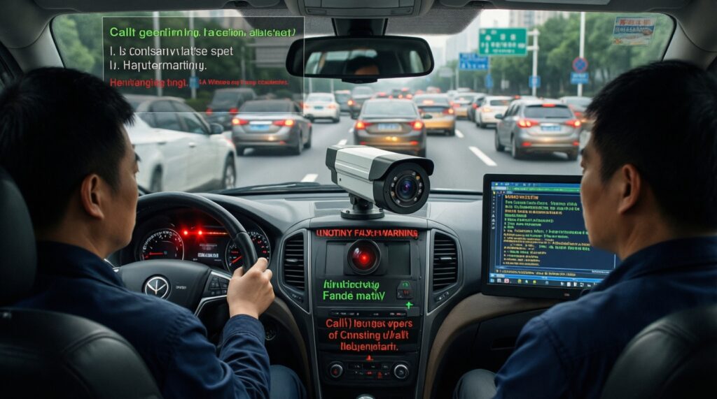 Безопасность на транспорте: камеры, контроль скорости и профилактика происшествий - иллюстрация