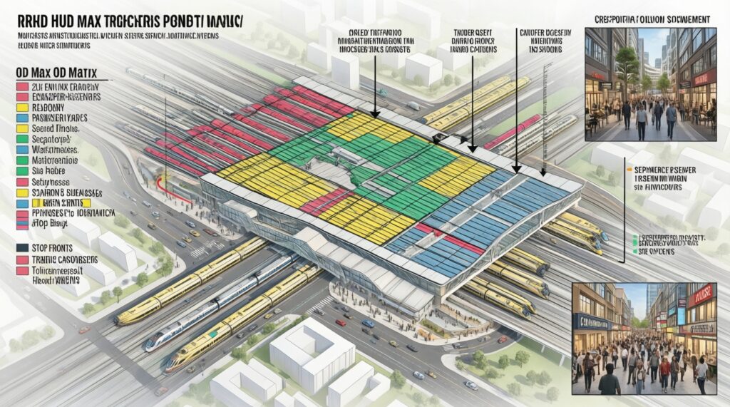 Транспортные хабы и пересадочные узлы: где строят и как это изменит потоки пассажиров - иллюстрация