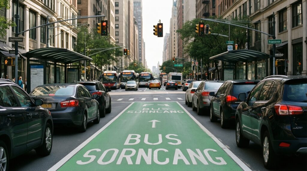 Новые выделенные полосы для общественного транспорта: где появятся и что дадут - иллюстрация