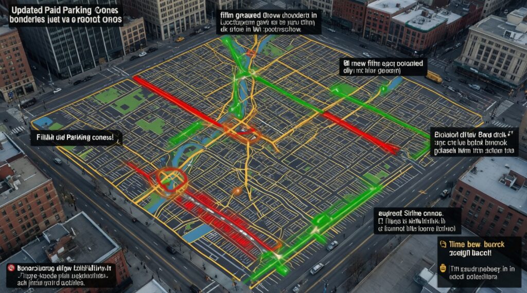 Изменения в правилах парковки: новые тарифы, зоны и льготы - иллюстрация
