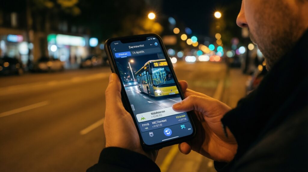 Ночные маршруты и работа транспорта ночью: что доступно и какие изменения - иллюстрация