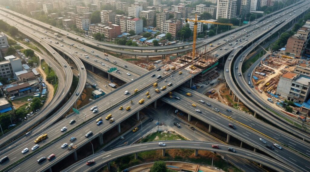 Крупные дорожные стройки: развязки, тоннели, хорды - что строят прямо сейчас - иллюстрация