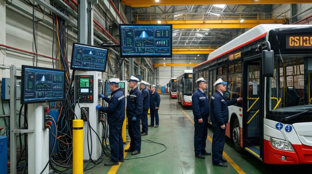 Электробусы в Москве: расширение маршрутов, депо и инфраструктуры зарядки - иллюстрация