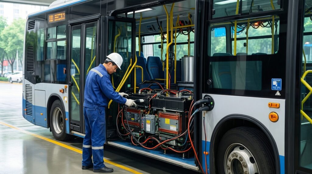 Электробусы в Москве: новые маршруты, зарядная инфраструктура и планы по расширению парка - иллюстрация