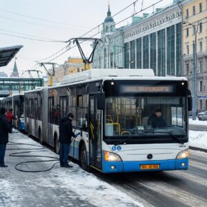 Электробусы в Москве: расширение маршрутов, новые парки и опыт эксплуатации зимой