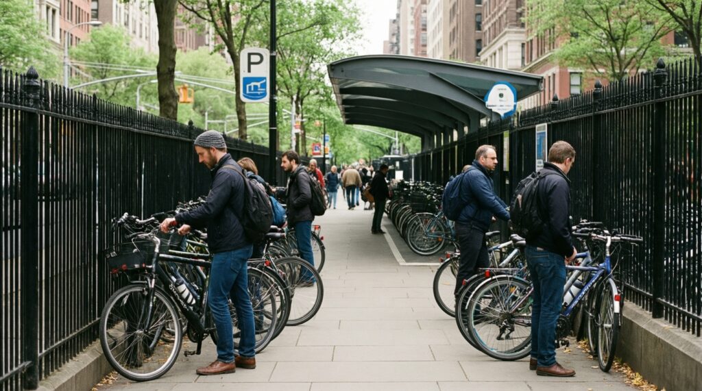 Велосипед и самокат в транспортной системе: новые велополосы, парковки и ограничения - иллюстрация