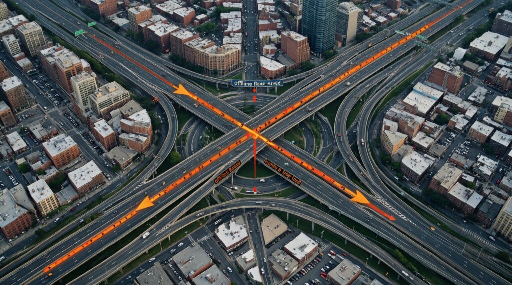 Транспортные перекрытия и временные изменения маршрутов: как планировать поездки в дни мероприятий - иллюстрация