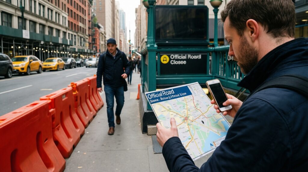 Транспортные перекрытия и временные изменения маршрутов: как планировать поездки в дни мероприятий - иллюстрация