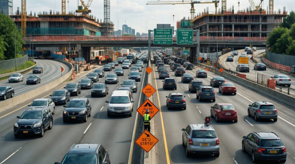 Новые развязки, тоннели и реконструкция магистралей: ключевые дорожные стройки сезона - иллюстрация