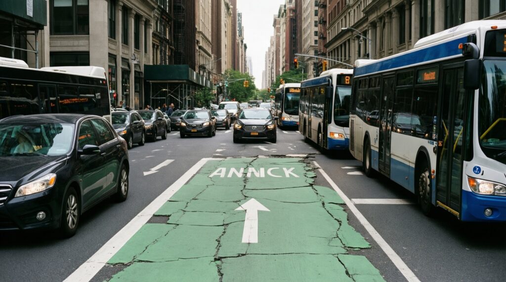 Новые выделенные полосы: где появятся, как повлияют на пробки и работу наземного транспорта - иллюстрация