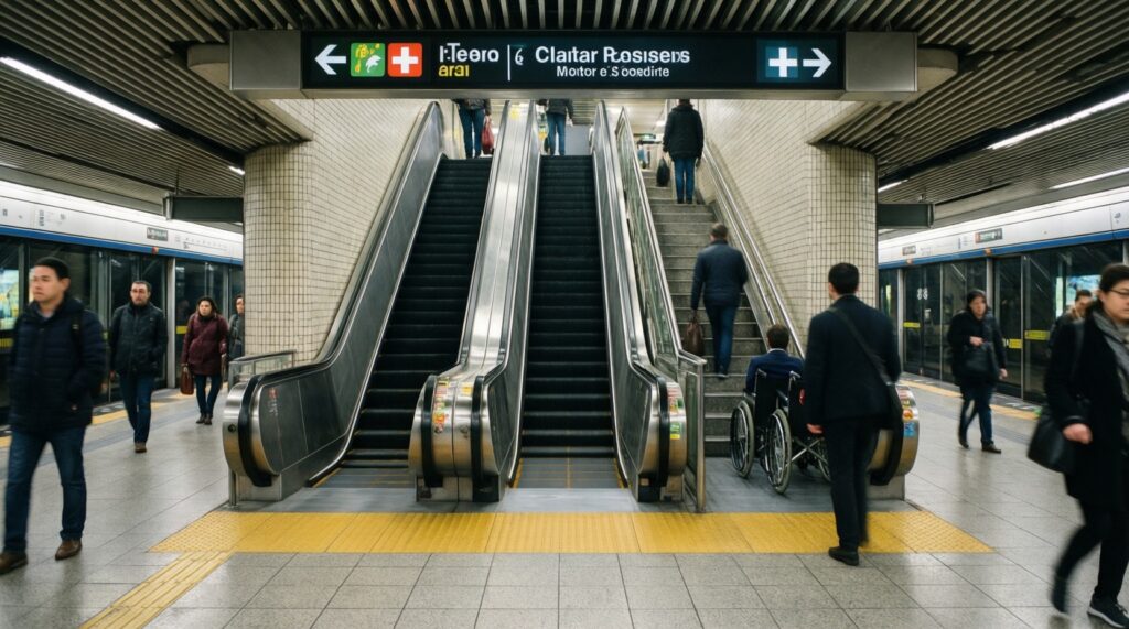 Доступность транспорта: новые лифты, пандусы и адаптация станций для маломобильных пассажиров - иллюстрация