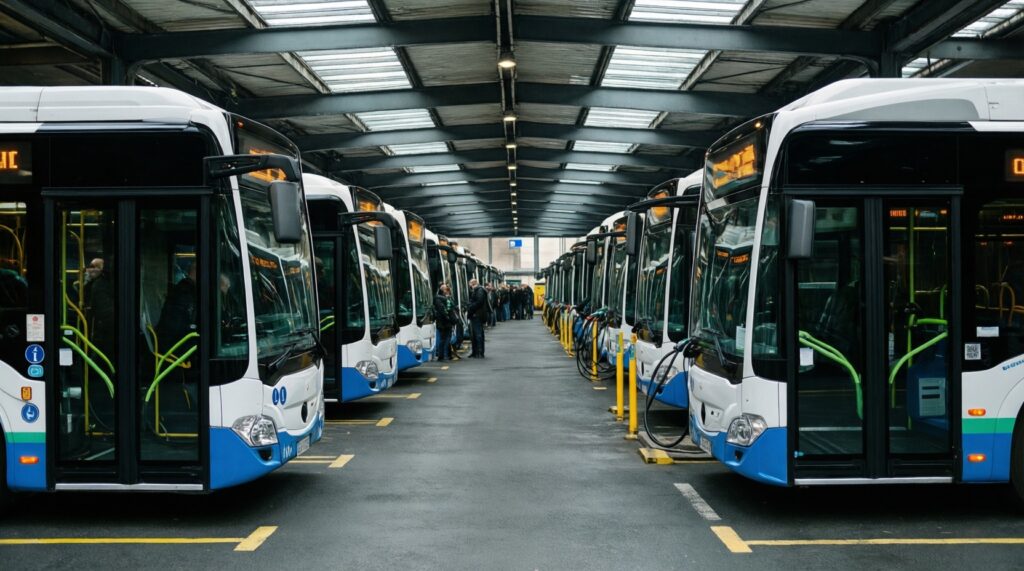 Электробусы в Москве: новые маршруты, депо и планы по замене дизельных автобусов - иллюстрация