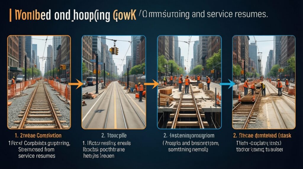 Реконструкция трамвайных линий: какие участки обновляют и когда вернут движение - иллюстрация