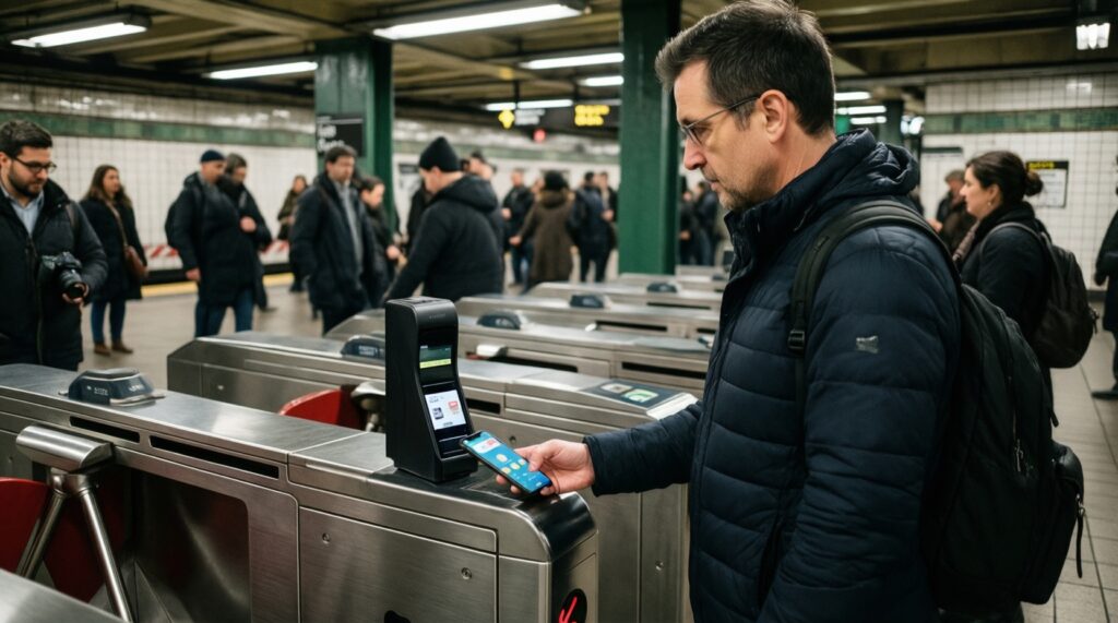 Оплата по биометрии и 